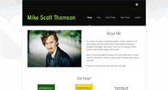 Desktop Screenshot of mikescottthomson.com